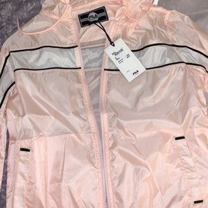 Fila transparent zip up